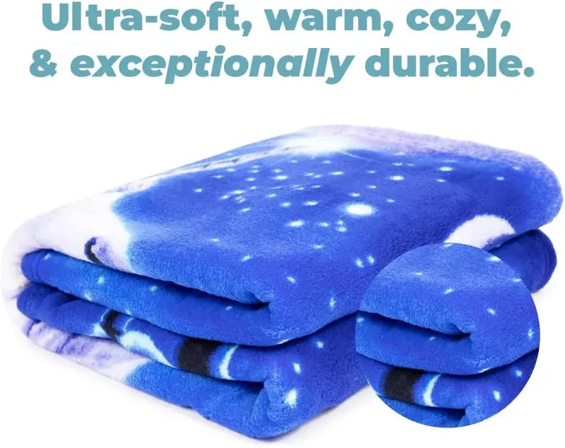 Unicorn Throw Blanket for Girls - Soft and Plush