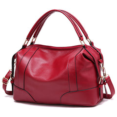 Trendy Soft Leather Messenger Bag for Ladies