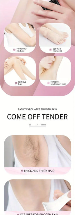 Painless Hair Removal Cream for Women - Sensitive Formula