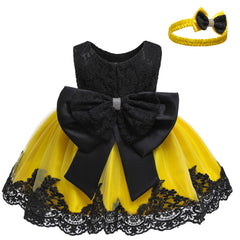 Fluffy Skirt Bow Hair Accessory