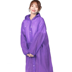 Thickened Transparent Outdoor Secondary Raincoat