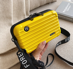 Mini Handheld Luggage Bag, Shoulder Small Square Bag