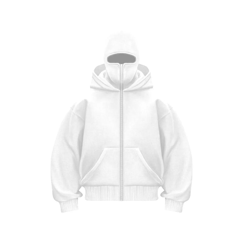Fleece-lined Double Hooded Sweater