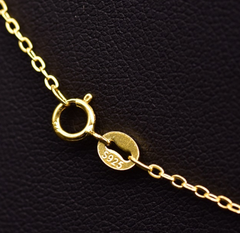 Rose Gold Starry Sky Necklace with 18K Gold Plating