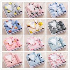 Cute Women's Long Sleeve Pajama Set for Home Wear