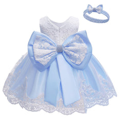 Fluffy Skirt Bow Hair Accessory