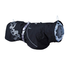 Hurtta Drizzle Coat Dog Raincoat Raven 36 in