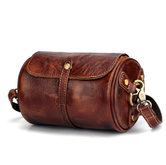 Retro Small Leather Handbag for Ladies