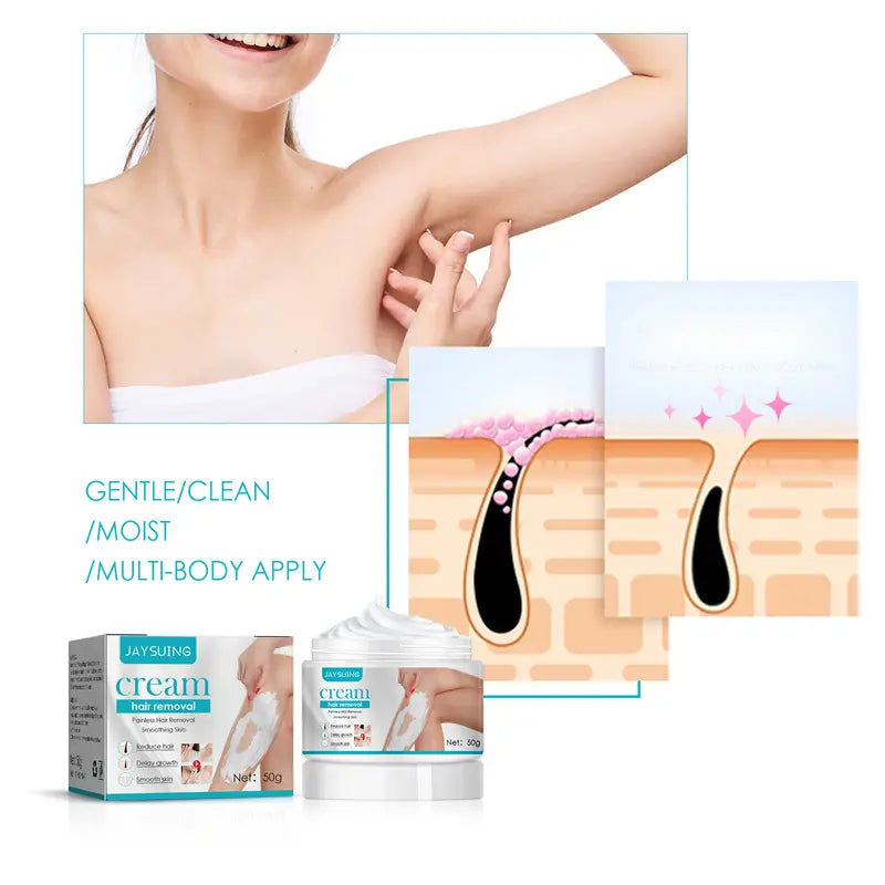 Hair Removal Cream for Instant and Skin-Friendly Use