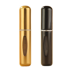 VOVOU Perfume Travel Refillable Bottles 2 Pcs 5ml Bottom-Filling Atomizer Sprayer for Perfume Portable Mini Perfume Atomizer Fragrance Spray Bottle Women Man Pocket Perfume Dispenser for Traveling