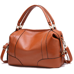 Trendy Soft Leather Messenger Bag for Ladies