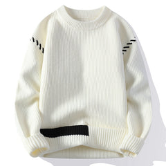 Thickened Round Neck Sweater for Men