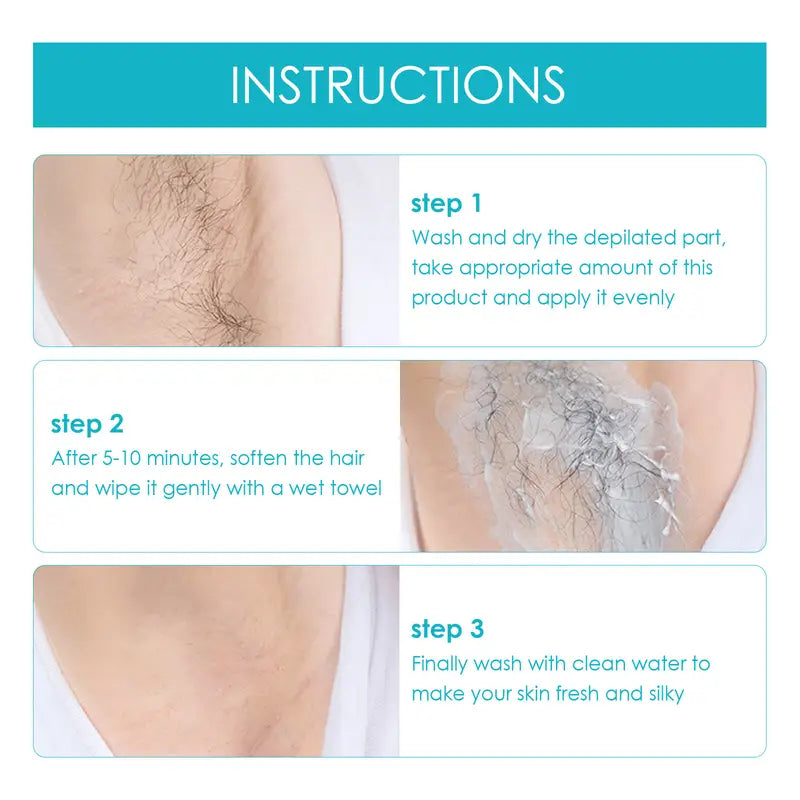 Hair Removal Cream for Instant and Skin-Friendly Use