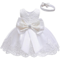Fluffy Skirt Bow Hair Accessory