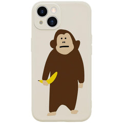 Cute Dinosaurs Phone Case for iPhone 12 Cartoon Dinosaurs Dino Case Cover Liquid Silicone Soft Gel Rubber Matt Phone Cover with Microfiber Lining