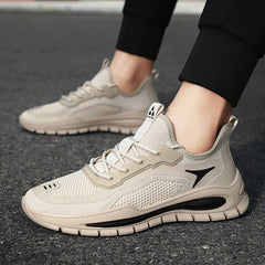 Breathable Lightweight Mesh Running Shoes for Men