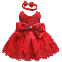 Fluffy Skirt Bow Hair Accessory