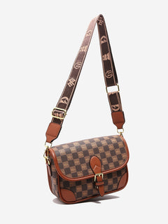 Winter Rhombus Underarm Shoulder Bag for Ladies
