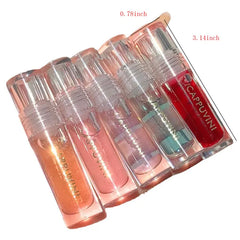 Crystal Jelly Lip Gloss - Shiny Moisturizing Tint Oil