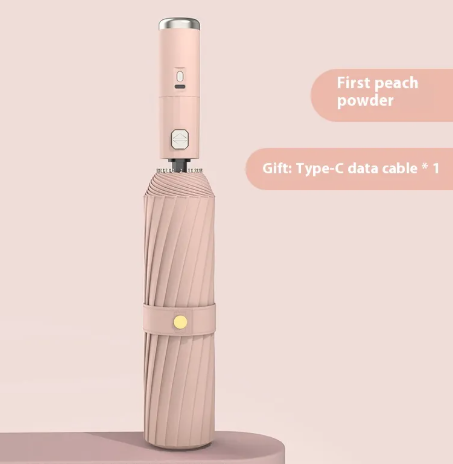 Automatic Folding Umbrella With Fan