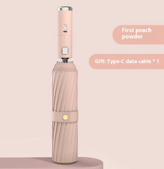 Automatic Folding Umbrella With Fan