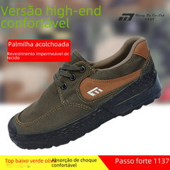 Lightweight Slip-Resistant Work Shoes for Men