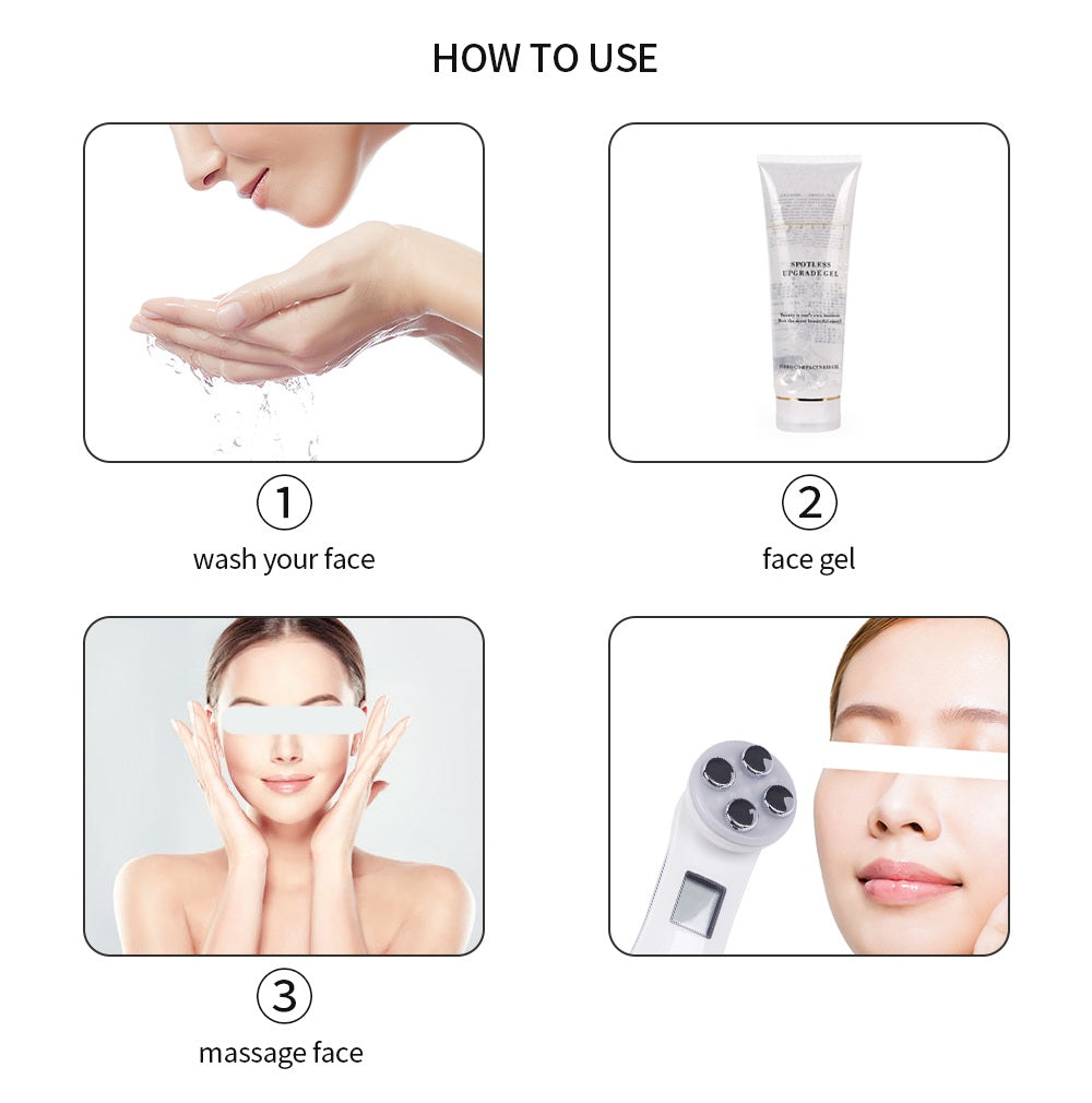 Ems Radio Frequency Beauty Instrument for Skin Care
