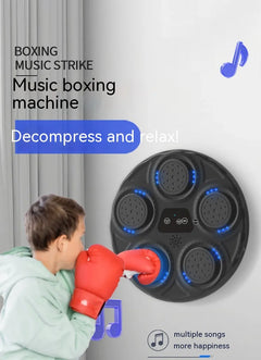 Electronic Boxing Light Reaction Wall Machine