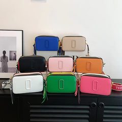 Trendy Women's Small Square Messenger Bag for Cameras