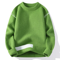 Thickened Round Neck Sweater for Men