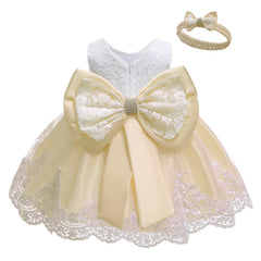 Fluffy Skirt Bow Hair Accessory