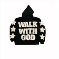 Hip-Hop Letter Embroidered Hoodie