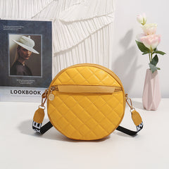 Women's Simple Solid Color Crossbody Shoulder Bag