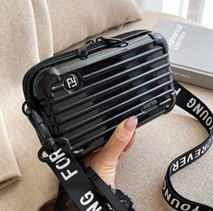 Mini Handheld Luggage Bag, Shoulder Small Square Bag