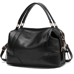 Trendy Soft Leather Messenger Bag for Ladies