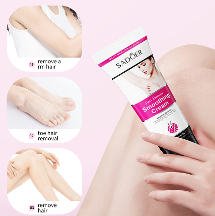 Hair Removal Smoothing Cream – Gentle & Moisturizing