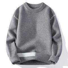 Thickened Round Neck Sweater for Men